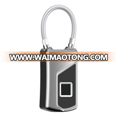 2019 New One Year Standby time Biometrics Mini size fingerprint Luggage padlock