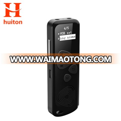 24 Languages Professional PCM 1024Kbps OLED Display Screen Voice-activated recording Password protection Voice Recorder