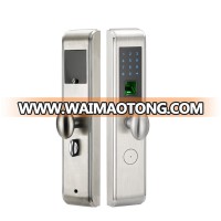 Outdoor Fingerprint door lock biometric electric fingerprint and password and key door lock